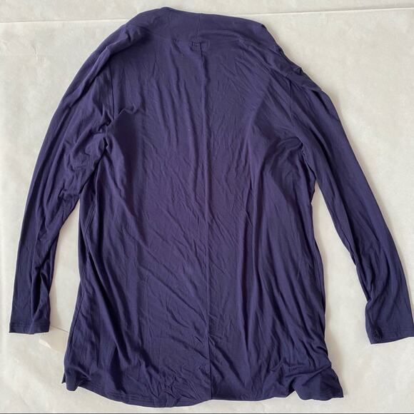 14th & Union | Drape Front Cardigan NWT L - Picture 3 of 4